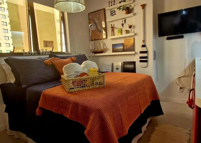 Studio 20 M2 , Piscina , Wifi, Ar , Smart Tv