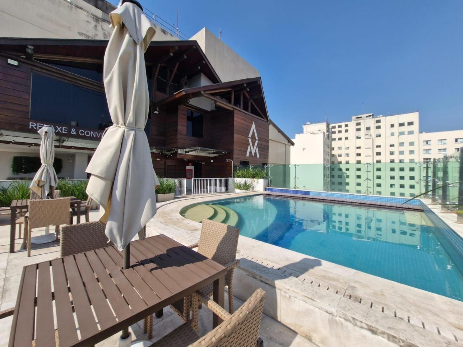 Apartamento 20 M2 , Piscina , Wifi, Ar , Smart Tv *